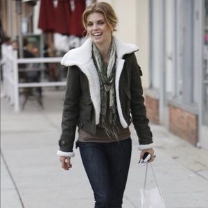 American Eagle aviator jacket